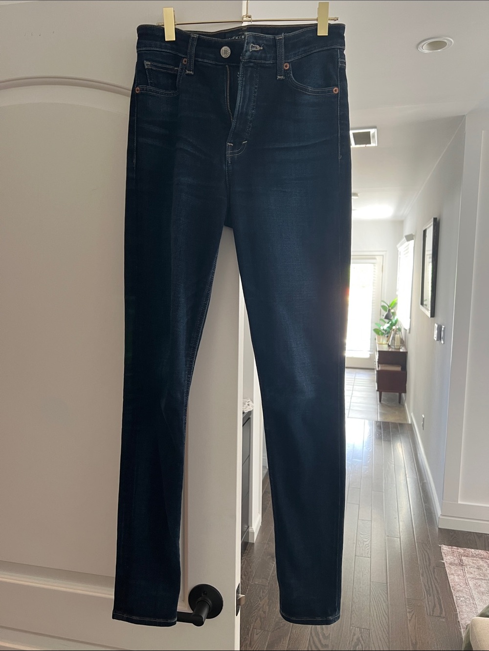 Lucky Brand Bridgette Dark Indigo Women's Skinny Jeans